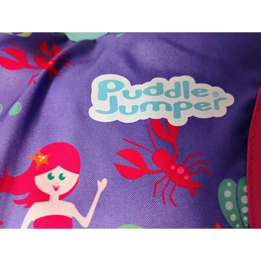 Stearns Puddle Jumper Life Jacket Girls Mermaid‎ Child 33-55lbs UPF 50